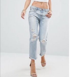 NWT one teaspoon lucky fox blue Jeans